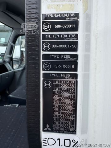 Skåpbil MITSUBISHI Fuso Canter 7C18 Koffer+LBW/Euro5/156TKM/EEV