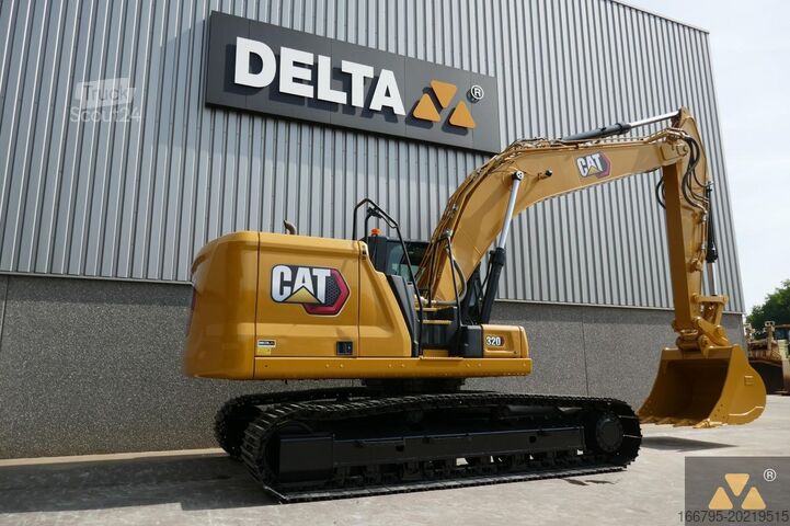 Excavadora sobre orugas Caterpillar 320