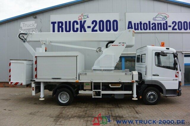 Dodávka Mercedes-Benz Atego 815 Wumag WT170 17 m seitl. Auslage 11.3 m