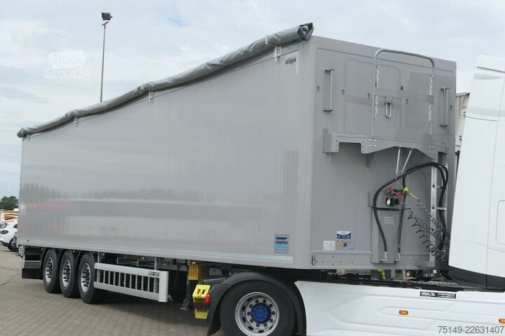 Semitrailer med walking floor KNAPEN K 100, 92m³, 10mm Boden, Funk, Luft-Lift, SAF