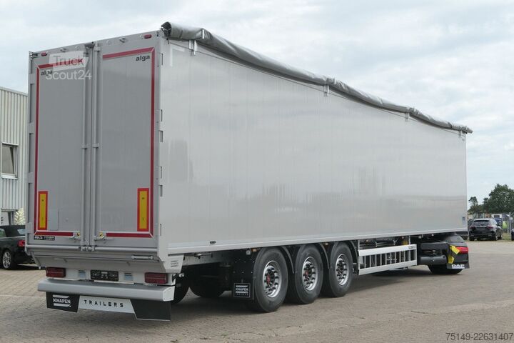 Semitrailer med walking floor KNAPEN K 100, 92m³, 10mm Boden, Funk, Luft-Lift, SAF