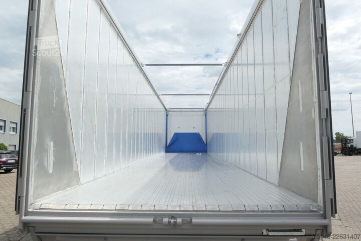 Semitrailer med walking floor KNAPEN K 100, 92m³, 10mm Boden, Funk, Luft-Lift, SAF