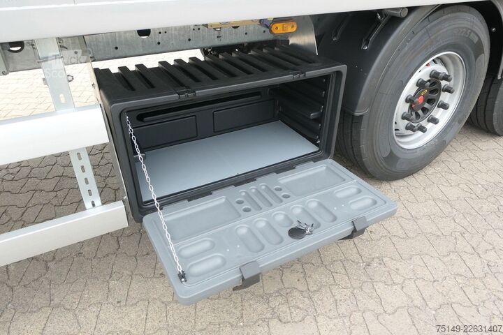 Semitrailer med walking floor KNAPEN K 100, 92m³, 10mm Boden, Funk, Luft-Lift, SAF