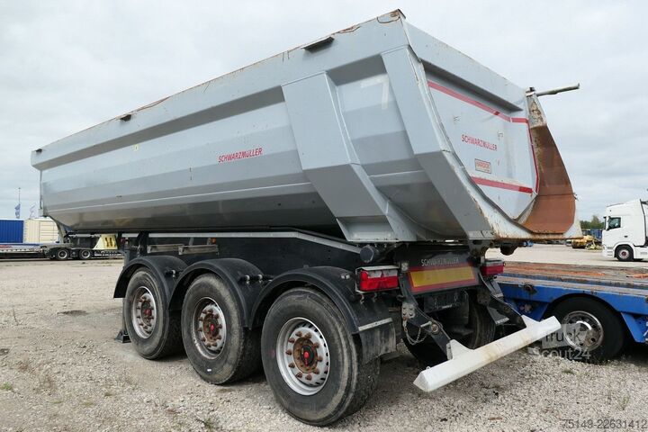 Semiremorcă basculantă SCHWARZMÜLLER K-Serie, Hardox, Stahl, 25m³, Lift, Schütte, SAF
