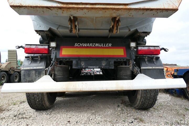 Semiremorcă basculantă SCHWARZMÜLLER K-Serie, Hardox, Stahl, 25m³, Lift, Schütte, SAF