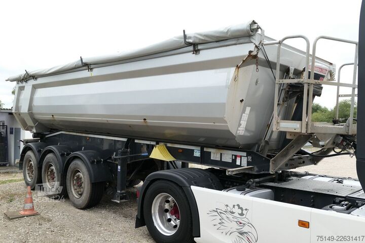 Semiremorcă basculantă SCHWARZMÜLLER K-SERIE, Hardox, Stahl, 26m³, SAF, Luft-Lift