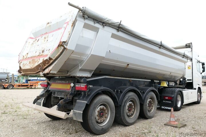 Semiremorcă basculantă SCHWARZMÜLLER K-SERIE, Hardox, Stahl, 26m³, SAF, Luft-Lift