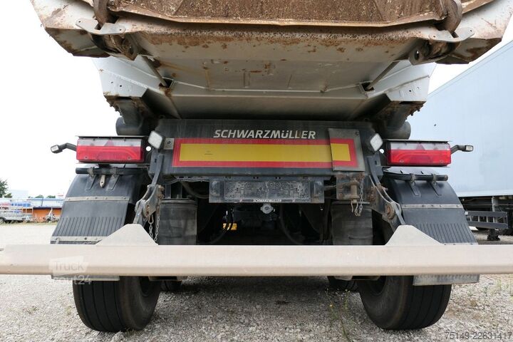 Semiremorcă basculantă SCHWARZMÜLLER K-SERIE, Hardox, Stahl, 26m³, SAF, Luft-Lift