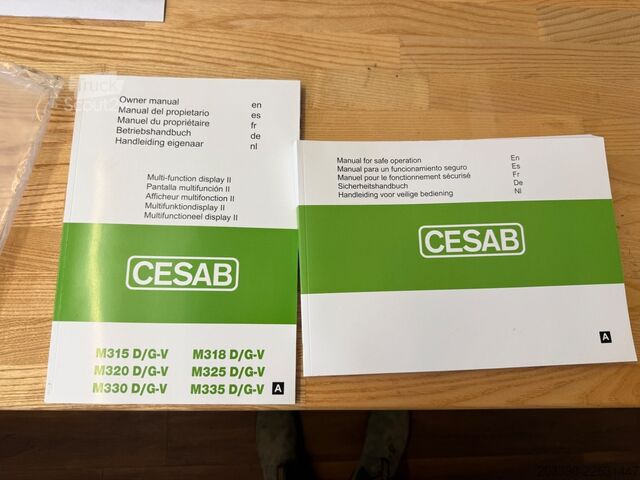 Фронтальный погрузчик-вилочный CESAB M330DV Diesel / 3 T  / 2025 BJ / 284 H / Waage