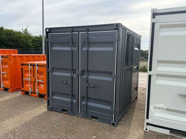 Kitas  8 Fuß Container , Neuwertig, Seitentür & Fenster