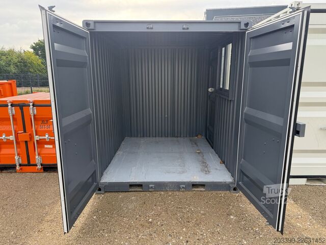 Kitas  8 Fuß Container , Neuwertig, Seitentür & Fenster