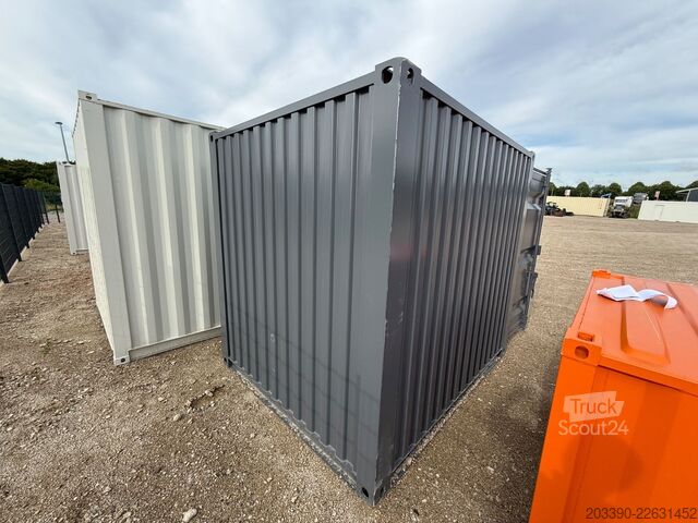 Kitas  8 Fuß Container , Neuwertig, Seitentür & Fenster