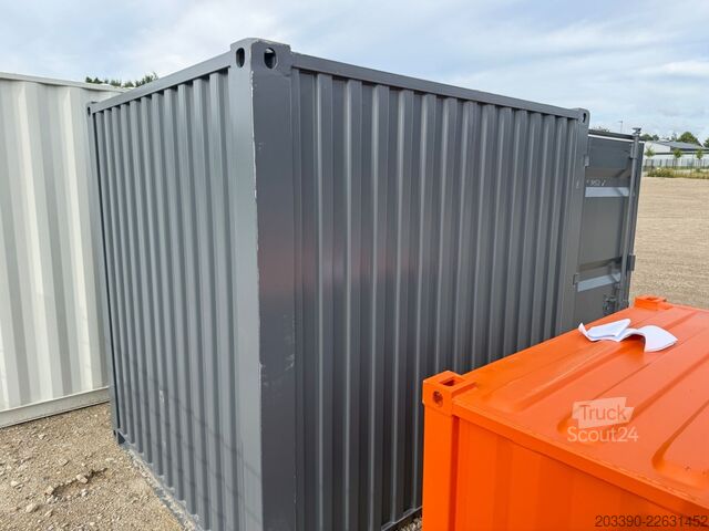 Kitas  8 Fuß Container , Neuwertig, Seitentür & Fenster