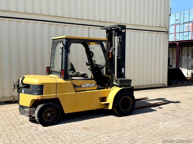 Фронтальный погрузчик-вилочный CATERPILLAR DP45 Diesel / Seitenschieber + Zinkenverstellung
