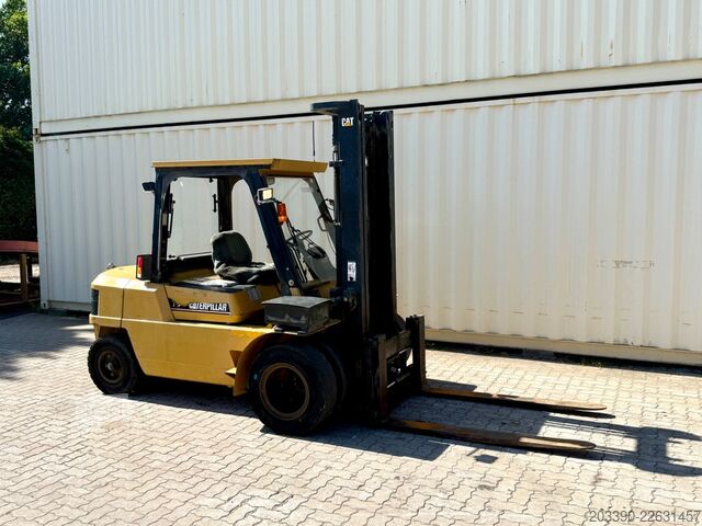 Фронтальный погрузчик-вилочный CATERPILLAR DP45 Diesel / Seitenschieber + Zinkenverstellung