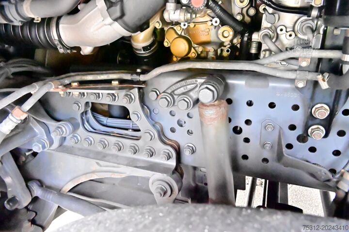 Valníkový nákladní automobil s plachtou Mercedes-Benz Antos 1843 E6 Thermo King T-800R LBW AHK