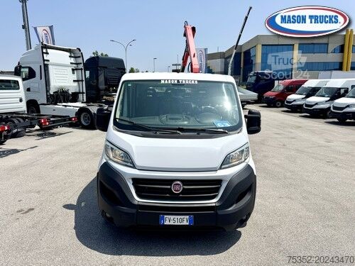 Kamyon üzerine monte vinçli panelvan FIAT DUCATO MAXI 130 MTJ DOPPIA CABINA