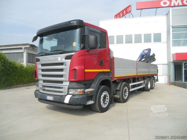Macara montată pe camion SCANIA R420