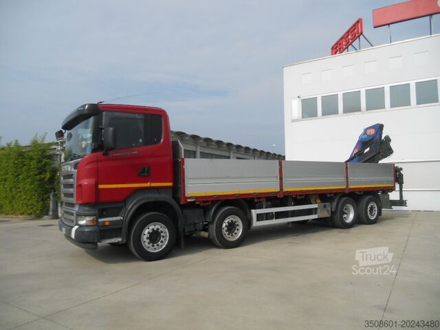 Grue montée sur camion SCANIA R420