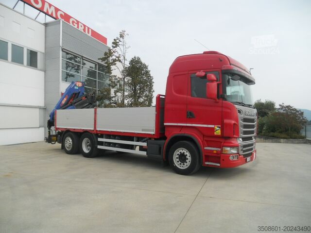 Grúa montada sobre camión SCANIA R480