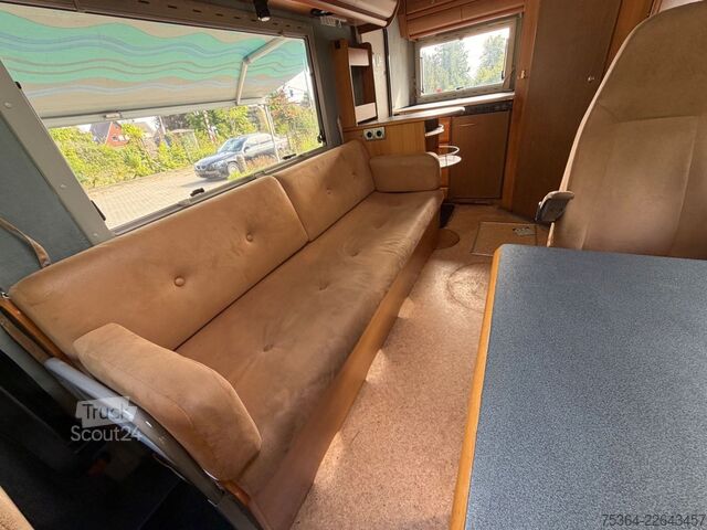 Integriertes Wohnmobil NIESMANN+BISCHOFF Fiat 2.5 D Flair Life Hubbett Kamera Ahk