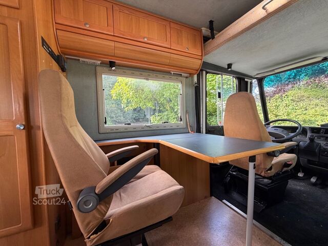 Integriertes Wohnmobil NIESMANN+BISCHOFF Fiat 2.5 D Flair Life Hubbett Kamera Ahk