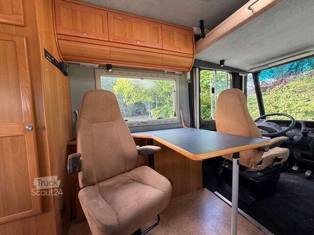 Integriertes Wohnmobil NIESMANN+BISCHOFF Fiat 2.5 D Flair Life Hubbett Kamera Ahk