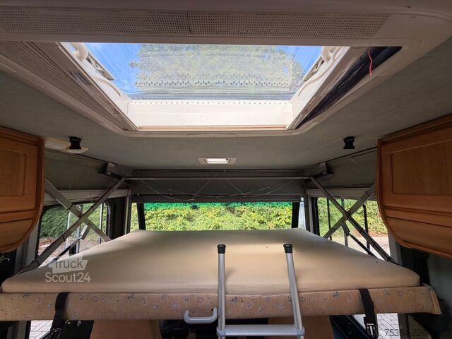 Integriertes Wohnmobil NIESMANN+BISCHOFF Fiat 2.5 D Flair Life Hubbett Kamera Ahk