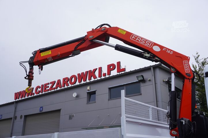 Platforma z dźwigiem Mercedes-Benz Antos 2540 / Flatbed 15 EPAL/ Fassi F165