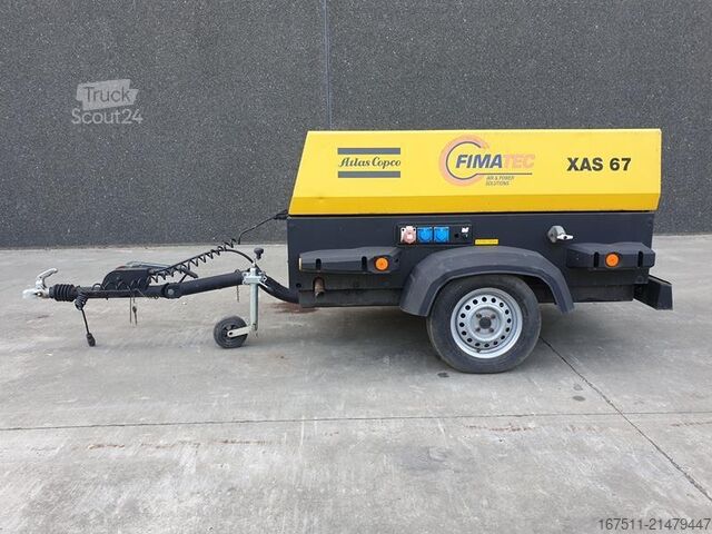 Compressore frigorifero Atlas Copco XAS 67 DD - G
