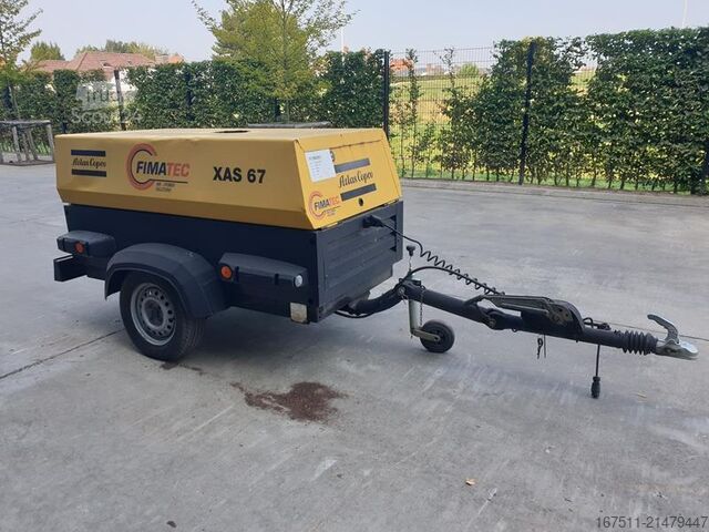 Compressore frigorifero Atlas Copco XAS 67 DD - G