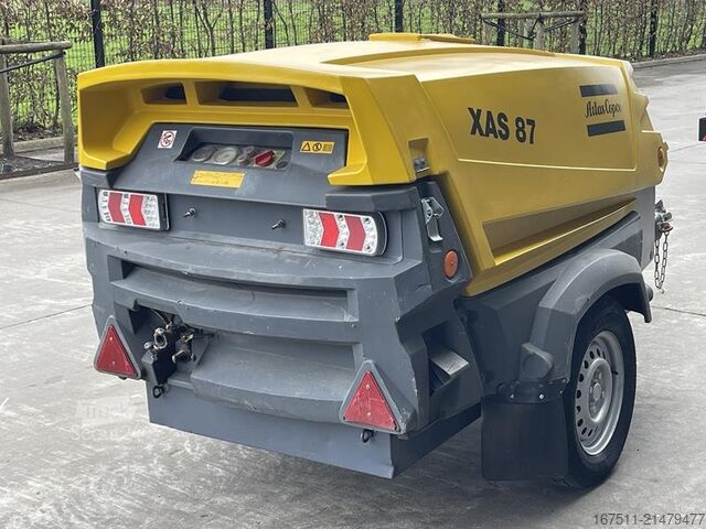 Compressore frigorifero Atlas Copco XAS 87 KD