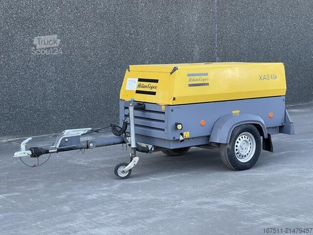 Kylmediekompressor Atlas Copco XAS 67 DD - N