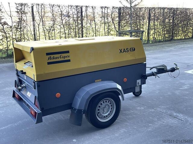 Compressore frigorifero Atlas Copco XAS 67 DD - N