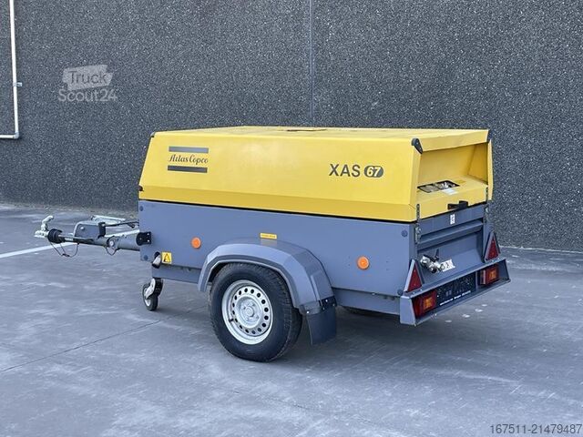 Compressore frigorifero Atlas Copco XAS 67 DD - N
