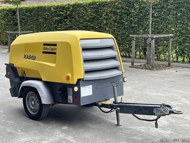 Compressore frigorifero Atlas Copco XAS 88 KD - N