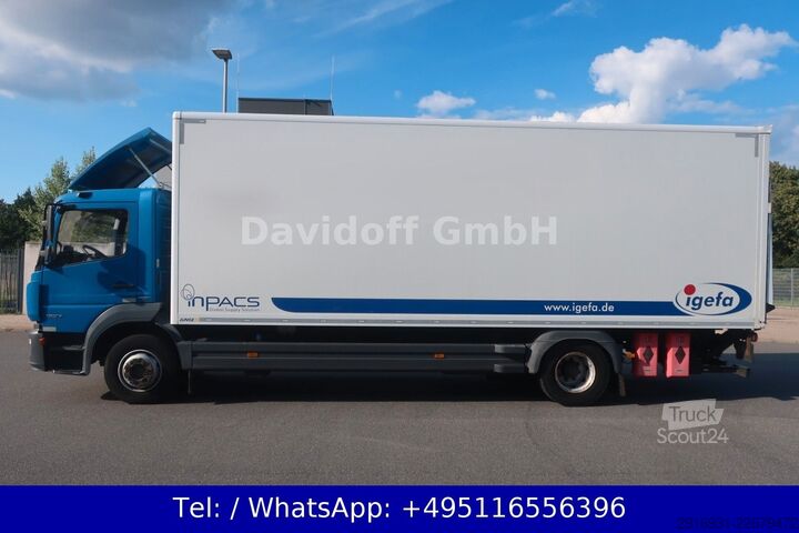Škatlasti tovornjak MERCEDES-BENZ Nr.W137 Atego 1327 1.Hand / Ladeboard / Luftf.