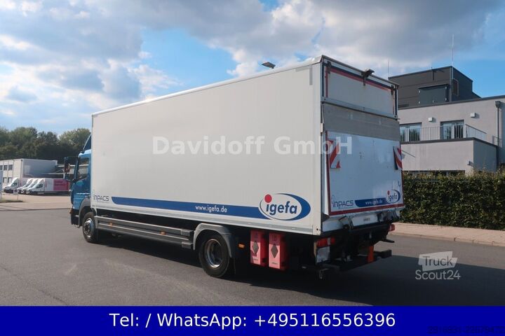 Škatlasti tovornjak MERCEDES-BENZ Nr.W137 Atego 1327 1.Hand / Ladeboard / Luftf.