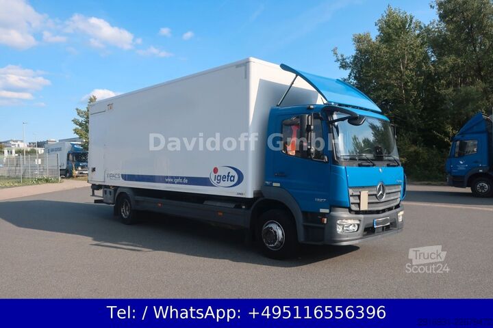 Škatlasti tovornjak MERCEDES-BENZ Nr.W137 Atego 1327 1.Hand / Ladeboard / Luftf.