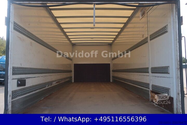 Škatlasti tovornjak MERCEDES-BENZ Nr.W137 Atego 1327 1.Hand / Ladeboard / Luftf.