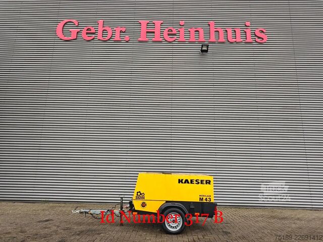 Aukstumaģenta kompresors Kaeser M43 7 Bar 2 pieces German registration papers!
