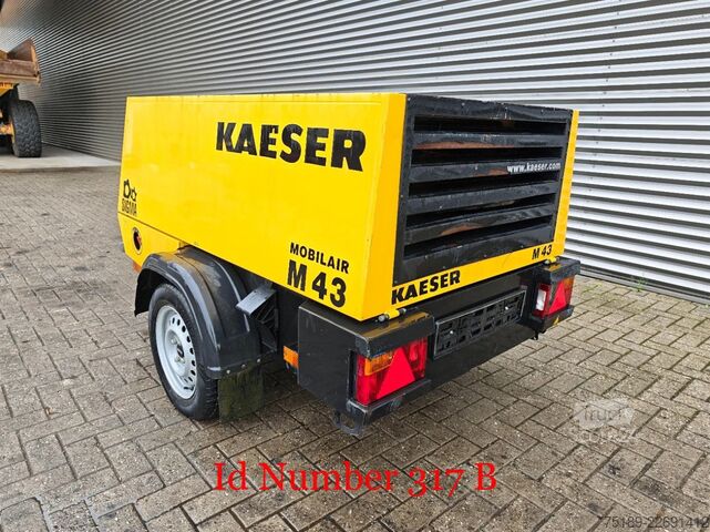 Aukstumaģenta kompresors Kaeser M43 7 Bar 2 pieces German registration papers!