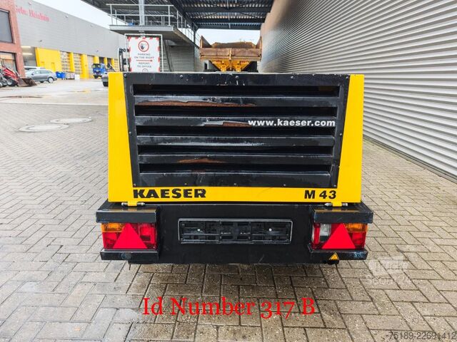 Aukstumaģenta kompresors Kaeser M43 7 Bar 2 pieces German registration papers!