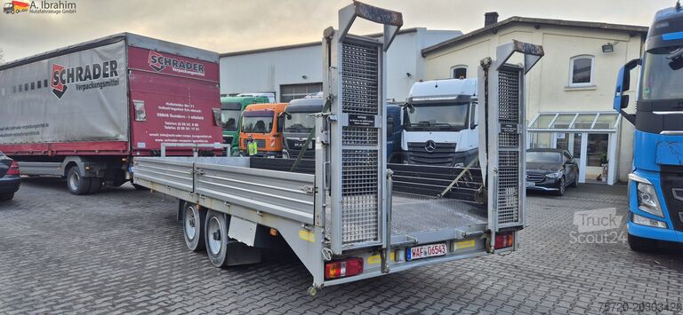 Naczepa niskopodwoziowa Obermaier TUE110 SDAH Tieflader | | Trommelbremse | Rampen | 7.2 Plattform | Stützfuß vorne