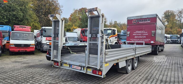 Naczepa niskopodwoziowa Obermaier TUE110 SDAH Tieflader | | Trommelbremse | Rampen | 7.2 Plattform | Stützfuß vorne