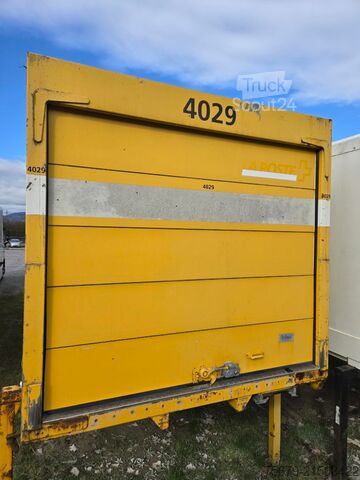 Châssis interchangeable avec structure caisson Schmitz Cargobull BDF-System 7.450 mm, Rolltor, Farbe: gelb