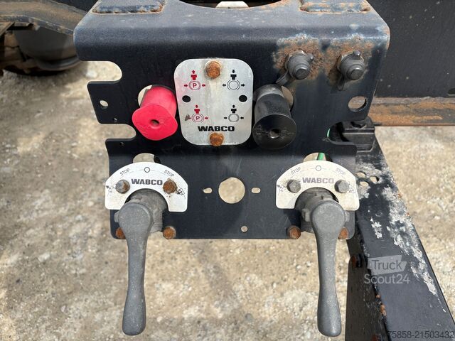 Wissellaadbak-oplegger Kögel Lafette langer Hub Breitreifen top