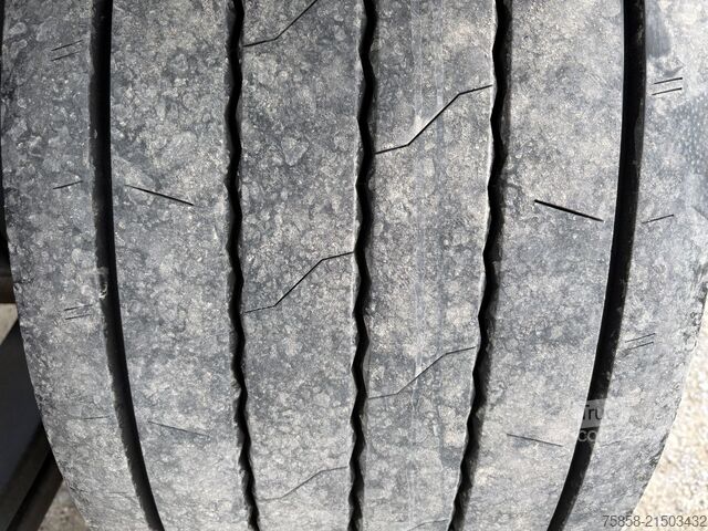 Wissellaadbak-oplegger Kögel Lafette langer Hub Breitreifen top