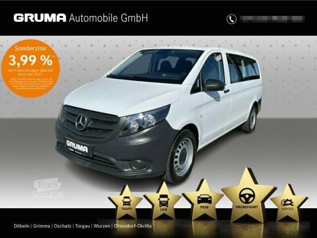 Minibus Mercedes-Benz Vito 114 CDI Tourer L 2xKLIMA+AUTOM+NAVI+DAB+TEMP