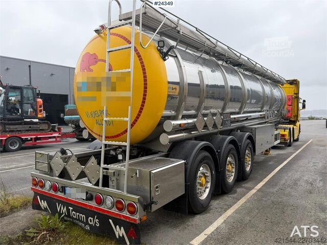   Vmtarm 3 akslet Tank Semi with 3 Compartments